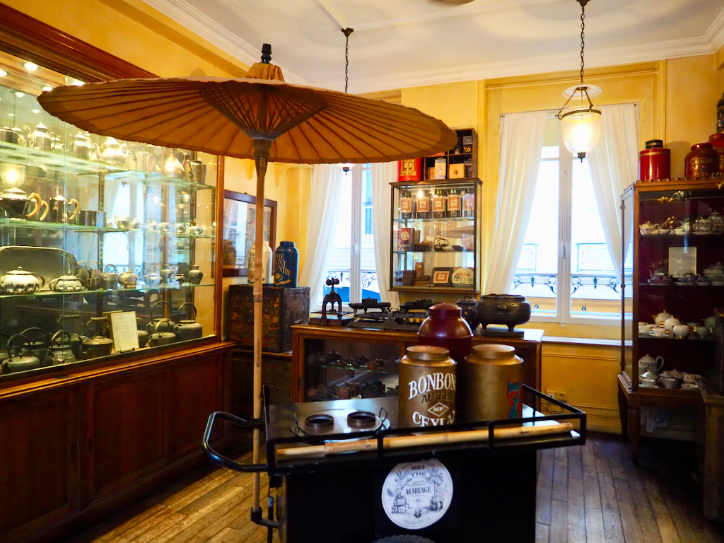 Discover the new Mariage Frères tea salon in Paris - Agent luxe blog